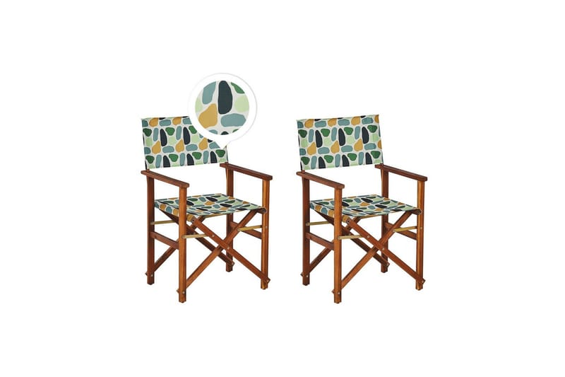 Salve Käsinojatuoli - Vihreä/Oranssi - Puutarhakalusteet - Puutarhatuoli - Karmituoli ulos