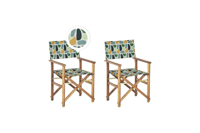 Salve Käsinojatuoli - Vihreä/Oranssi - Puutarhakalusteet - Puutarhatuoli - Karmituoli ulos