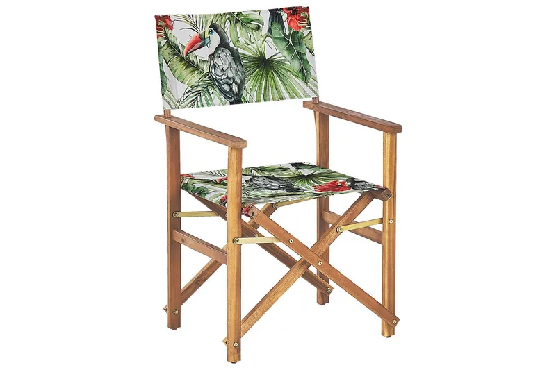 Salve Käsinojatuoli - Vihreä/Punainen - Puutarhakalusteet - Puutarhatuoli - Karmituoli ulos