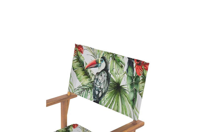 Salve Käsinojatuoli - Vihreä/Punainen - Puutarhakalusteet - Puutarhatuoli - Karmituoli ulos