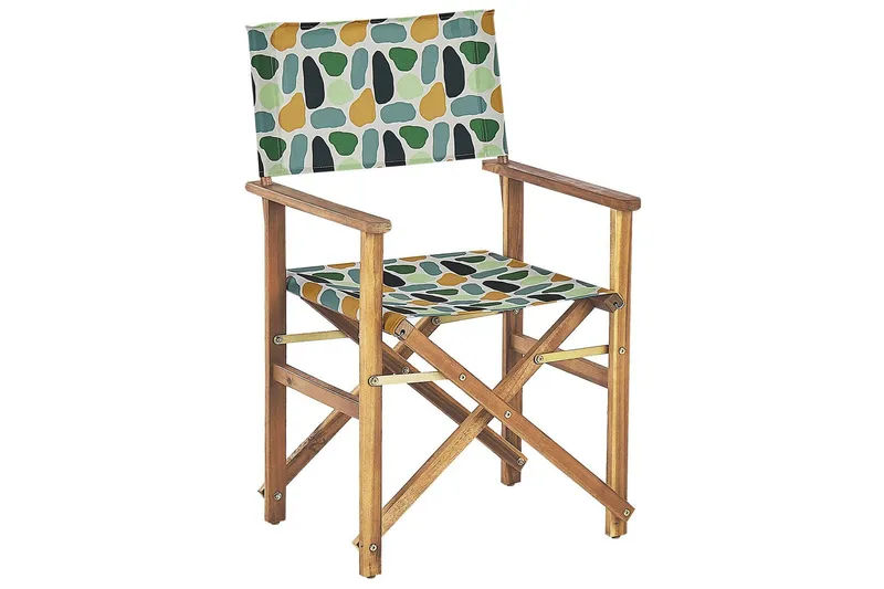 Salve Käsinojatuoli, Vihreä/Valkoinen/Oranssi/Ruskea