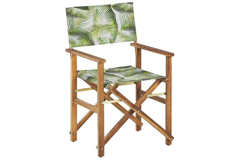 Salve Käsinojatuoli - Vihreä/Valkoinen/Vaaleanruskea - Puutarhakalusteet - Puutarhatuoli - Karmituoli ulos