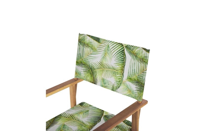 Salve Käsinojatuoli - Vihreä/Valkoinen/Vaaleanruskea - Puutarhakalusteet - Puutarhatuoli - Karmituoli ulos