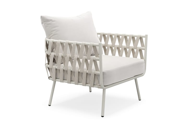 Sandina Käsinojatuoli - Beige - Puutarhakalusteet - Puutarhatuoli - Karmituoli ulos