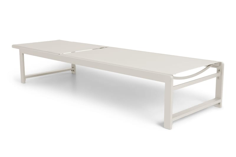 Sanna Aurinkotuoli Säädettävällä Selkänojalla - Beige - Puutarhakalusteet - Puutarhatuoli - Aurinkosänky & aurinkovaunu