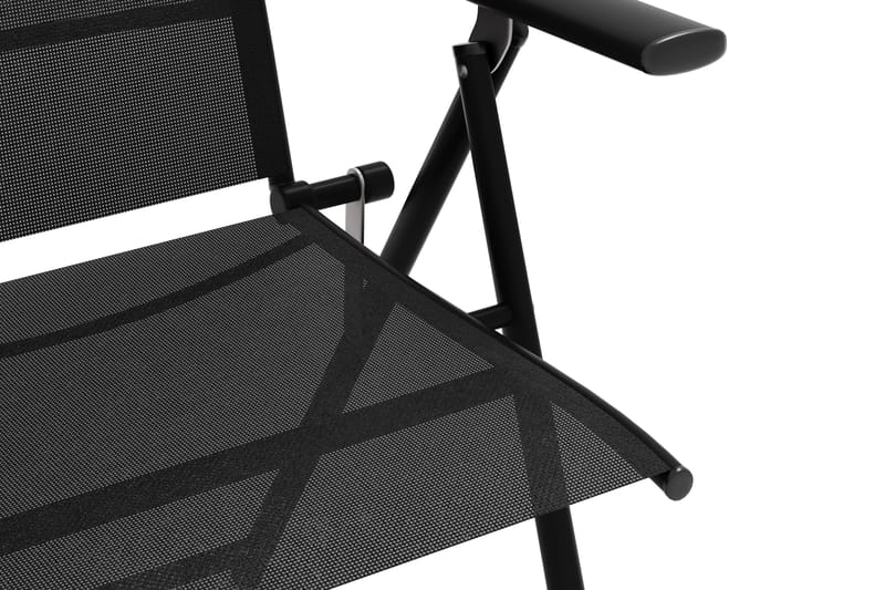 Sanna-säätötuoli ulkokäyttöön - Musta - Puutarhakalusteet - Puutarhatuoli - Karmituoli ulos