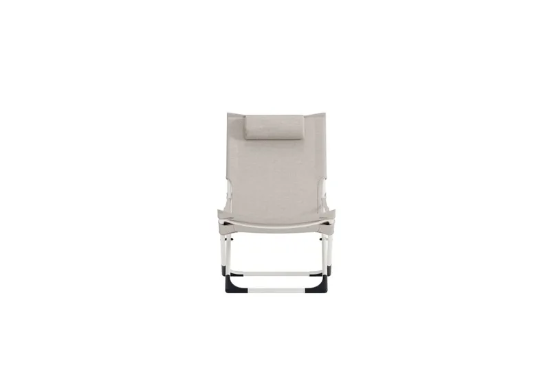 Seville aurinkotuoli ulkokäyttöön - Beige - Puutarhakalusteet - Puutarhatuoli - Aurinkotuoli