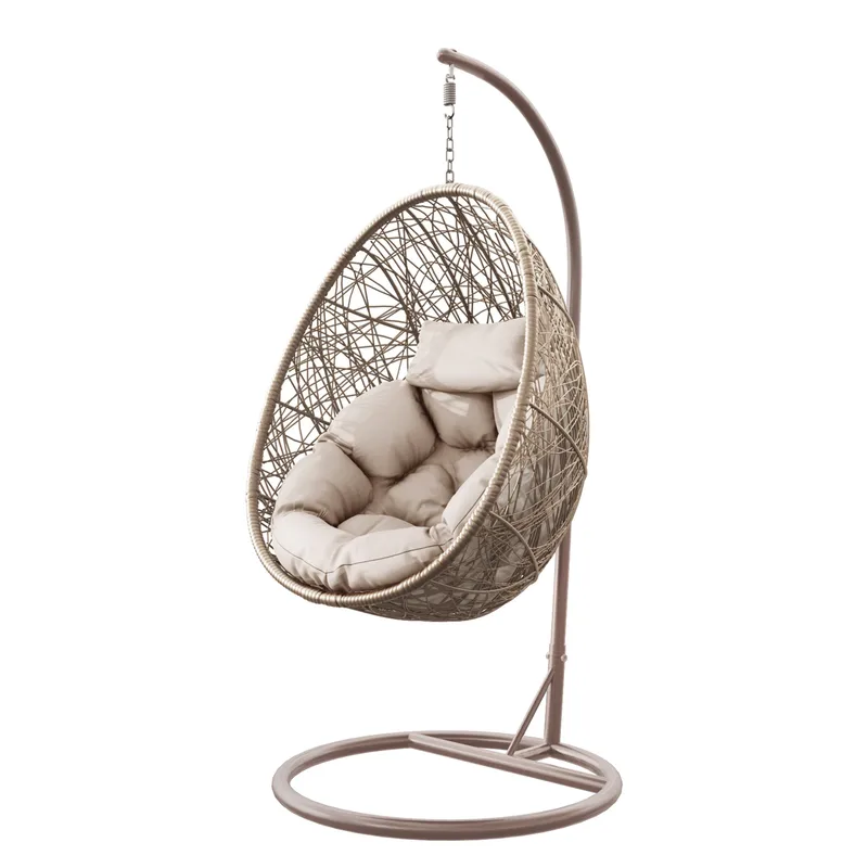 Solvero-ulkokäyttöön tarkoitettu riippukeinu, beige