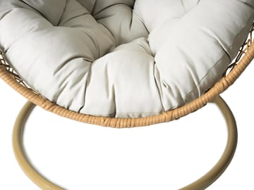 Solvero-ulkokäyttöön tarkoitettu riippukeinu - musta, beige - Puutarhakalusteet - Puutarhatuoli - Riipputuoli