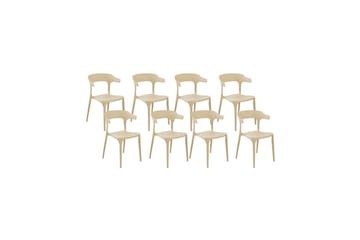 Squinzano Käsinojatuoli - Beige - Puutarhakalusteet - Puutarhatuoli - Karmituoli ulos
