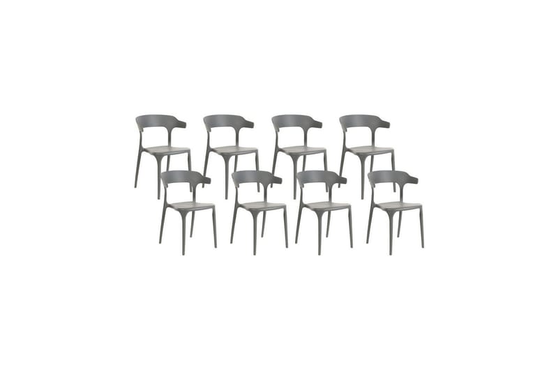 Squinzano Käsinojatuoli - Harmaa - Huonekalut - Tuoli & nojatuoli - Ruokapöydän tuolit