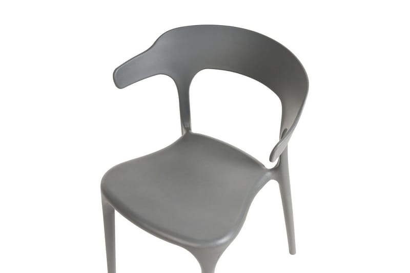 Squinzano Käsinojatuoli - Harmaa - Puutarhakalusteet - Puutarhatuoli - Karmituoli ulos