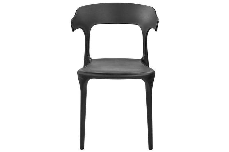 Squinzano Käsinojatuoli - Musta - Puutarhakalusteet - Puutarhatuoli - Karmituoli ulos