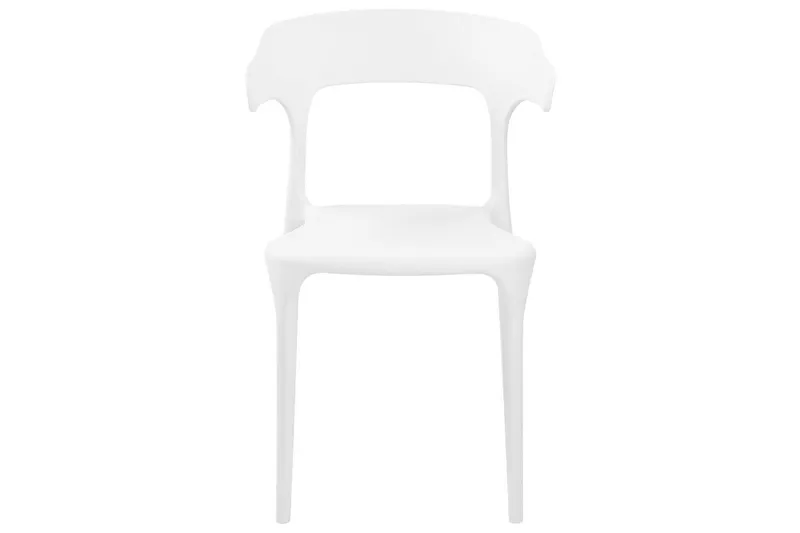 Squinzano Käsinojatuoli - Valkoinen - Puutarhakalusteet - Puutarhatuoli - Karmituoli ulos