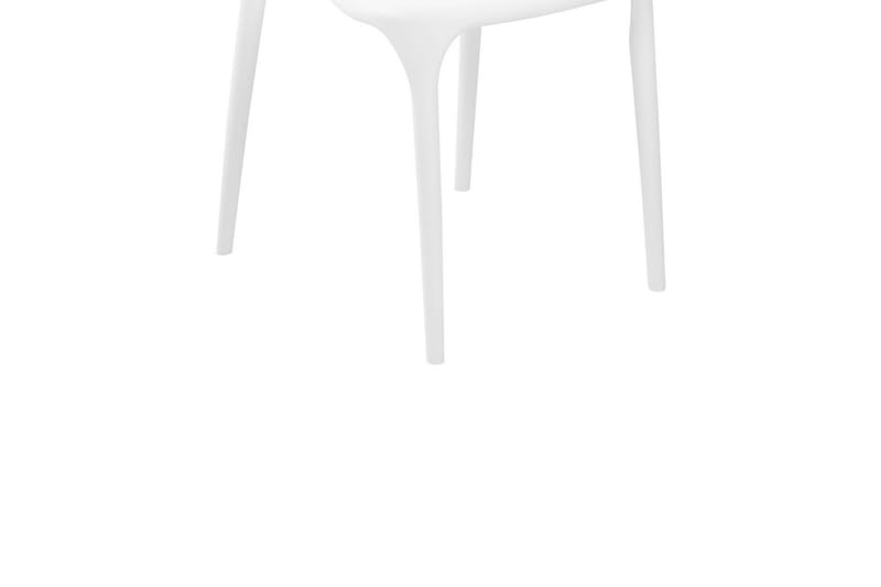 Squinzano Käsinojatuoli - Valkoinen - Puutarhakalusteet - Puutarhatuoli - Karmituoli ulos