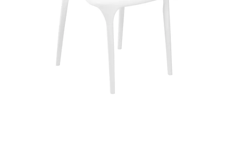 Squinzano Käsinojatuoli - Valkoinen - Puutarhakalusteet - Puutarhatuoli - Karmituoli ulos