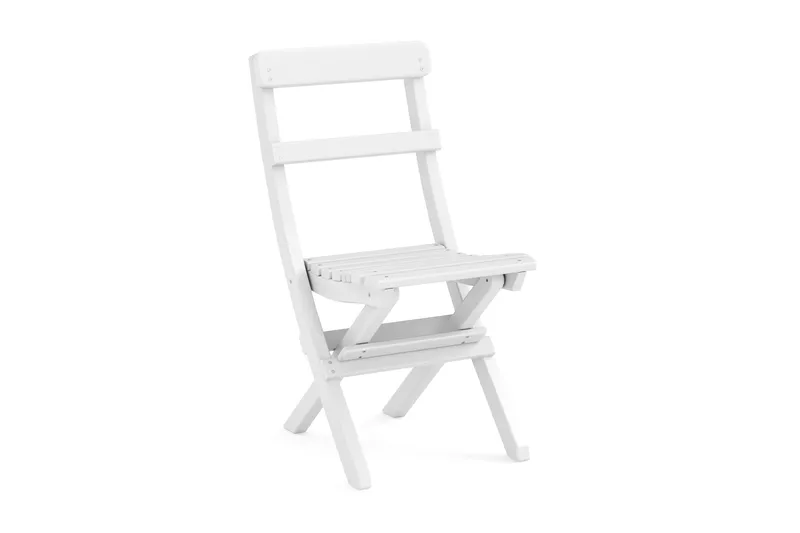 Taittotuoli Ulkokäyttöön, Valkoinen