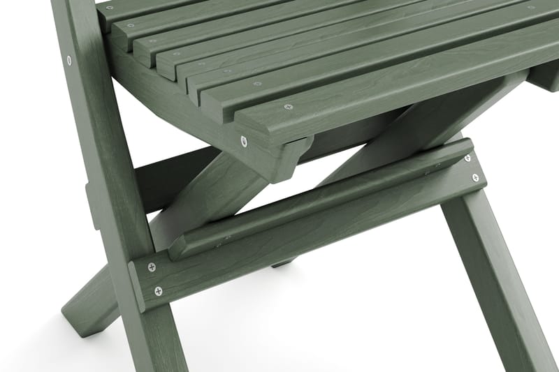 Taittotuoli Ulkokäyttöön - Vihreä - Puutarhakalusteet - Puutarhatuoli - Karmituoli ulos