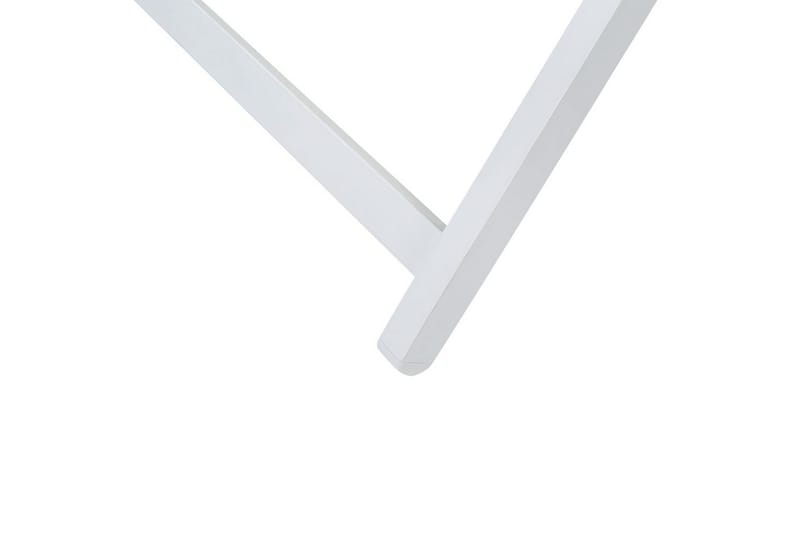 Taittuva lepotuoli Locri II - Beige, valkoinen - Puutarhakalusteet - Puutarhatuoli - Aurinkotuoli