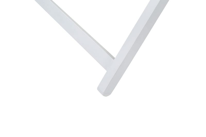 Taittuva lepotuoli Locri II - Beige, valkoinen - Puutarhakalusteet - Puutarhatuoli - Aurinkotuoli