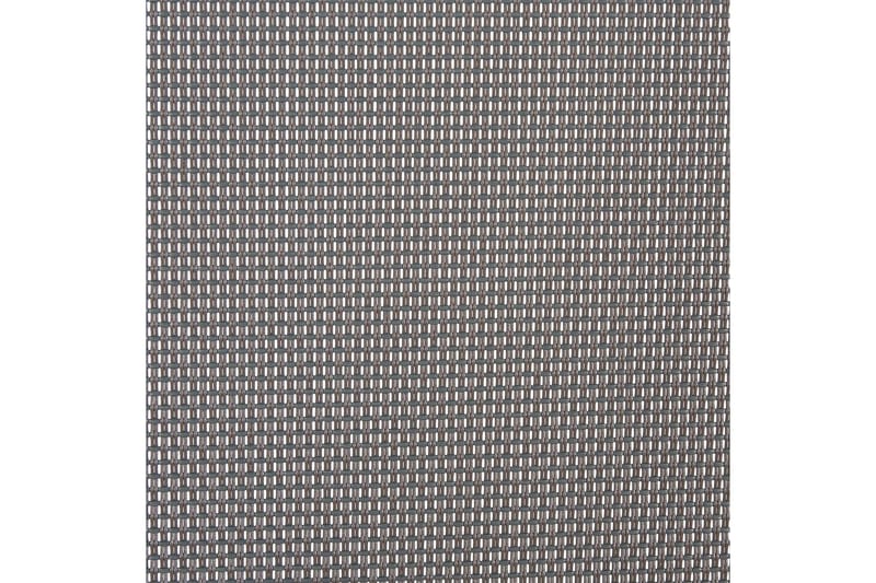 Taittuva lepotuoli Locri II - Harmaa, valkoinen - Puutarhakalusteet - Puutarhatuoli - Aurinkotuoli