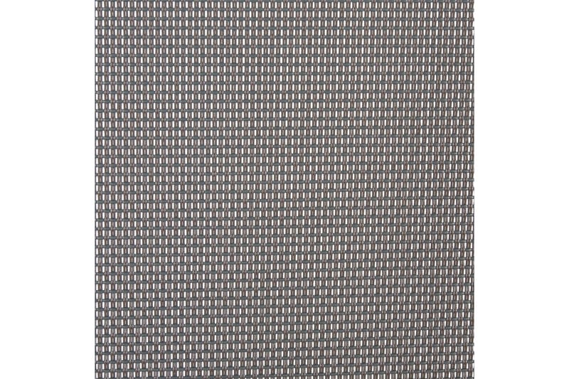 Taittuva lepotuoli Locri II - Harmaa, valkoinen - Puutarhakalusteet - Puutarhatuoli - Aurinkotuoli