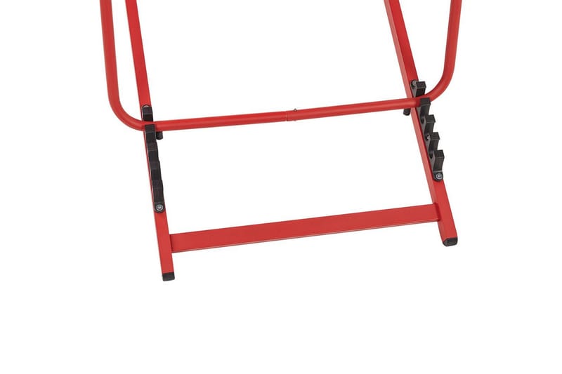 Taittuva lepotuoli Locri II - Punainen - Puutarhakalusteet - Puutarhatuoli - Aurinkotuoli