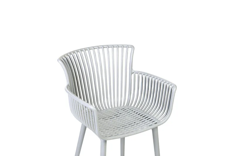 Taurisano Käsinojatuoli - Harmaa - Puutarhakalusteet - Puutarhatuoli - Karmituoli ulos