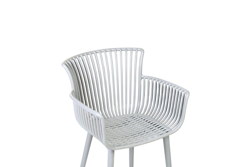 Taurisano Käsinojatuoli - Harmaa - Puutarhakalusteet - Puutarhatuoli - Karmituoli ulos