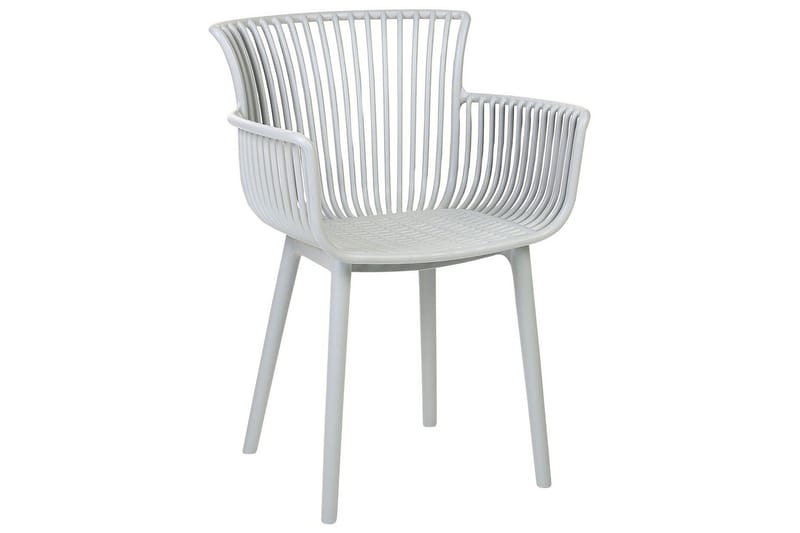 Taurisano Käsinojatuoli - Harmaa - Puutarhakalusteet - Puutarhatuoli - Karmituoli ulos