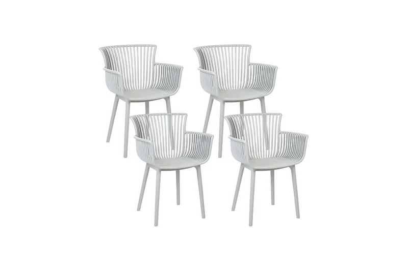 Taurisano Käsinojatuoli - Harmaa - Puutarhakalusteet - Puutarhatuoli - Karmituoli ulos