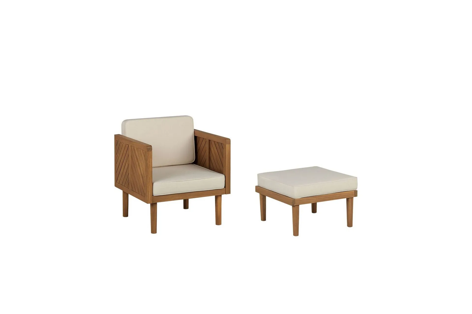 Taviano Ulkotuoli - Vaaleanruskea/Beige