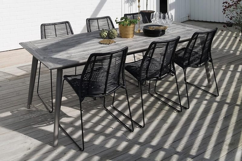 Hillerstorp Liljearp Tuoli Musta - Puutarhakalusteet - Puutarhatuoli - Ulkotilan ruokatuoli