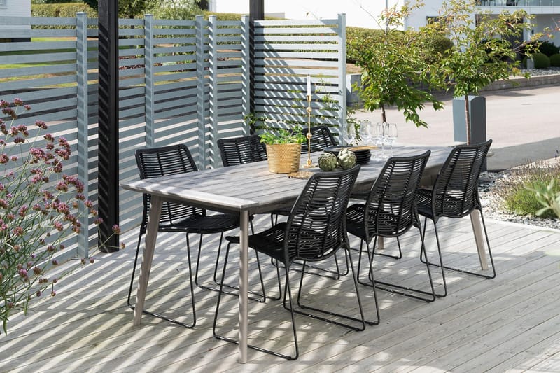 Hillerstorp Liljearp Tuoli Musta - Puutarhakalusteet - Puutarhatuoli - Ulkotilan ruokatuoli