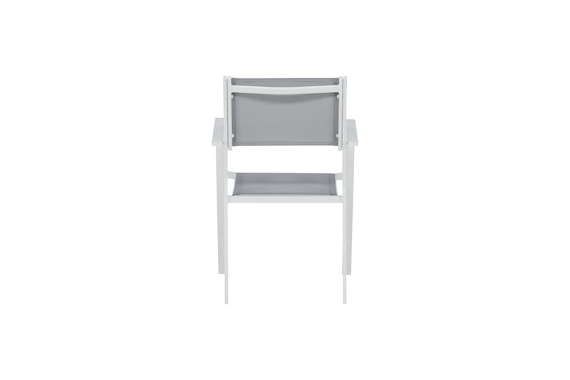 Käsinojallinen tuoli Copacabana Pinottava Valkoinen - Venture Home - Puutarhakalusteet - Puutarhatuoli - Ulkotilan ruokatuoli
