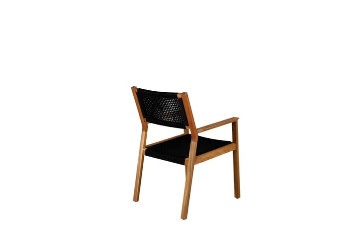 Käsinojallinen tuoli Little John Musta/Ruskea - Venture Home - Karmituoli ulos - Parveketuoli & taittotuoli ulos - Ulkotilan ruokatuoli