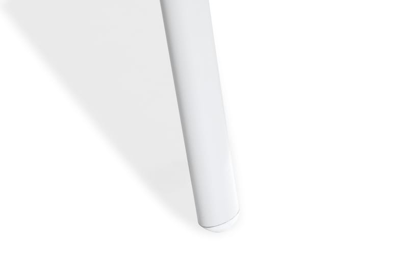 Karmituoli Las Vegas - Valkoinen/Tiikki - Puutarhakalusteet - Puutarhatuoli - Ulkotilan ruokatuoli