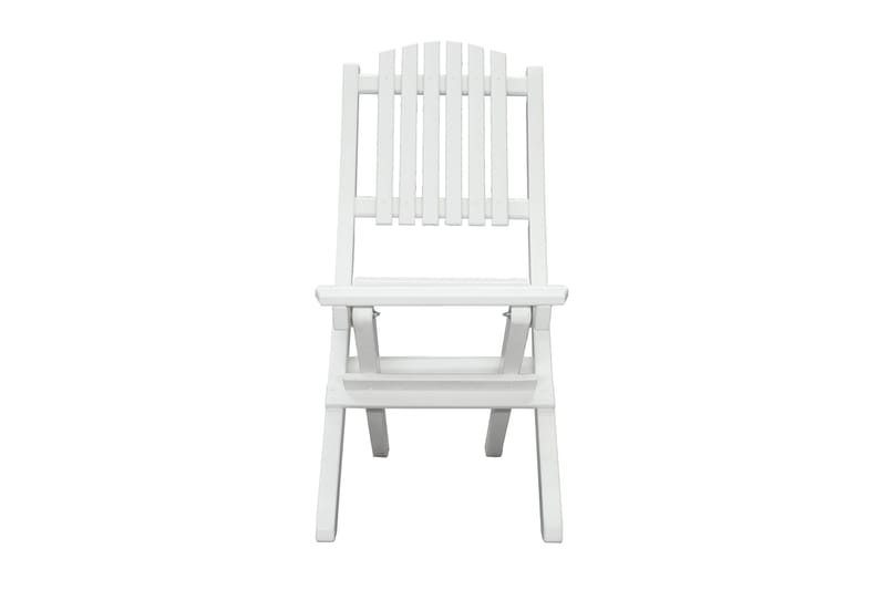 Klaffituoli Delpino - Valkoinen - Puutarhakalusteet - Puutarhatuoli - Ulkotilan ruokatuoli