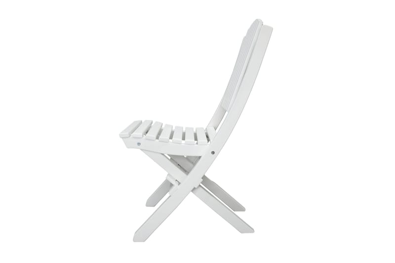 Klaffituoli Delpino - Valkoinen - Puutarhakalusteet - Puutarhatuoli - Ulkotilan ruokatuoli
