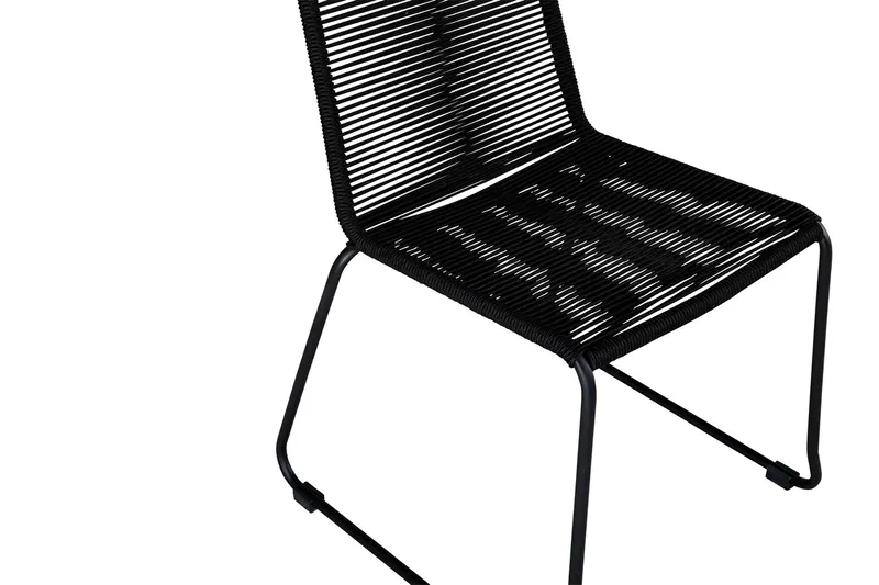 Pinottava Tuoli Lindos Musta - Venture Home - Puutarhakalusteet - Puutarhatuoli - Ulkotilan ruokatuoli