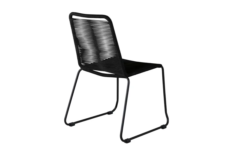 Pinottava Tuoli Lindos Musta - Venture Home - Puutarhakalusteet - Puutarhatuoli - Ulkotilan ruokatuoli