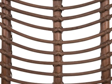 Puutarhatuoli Canora 51 cm - Ruskea - Puutarhakalusteet - Puutarhatuoli - Ulkotilan ruokatuoli