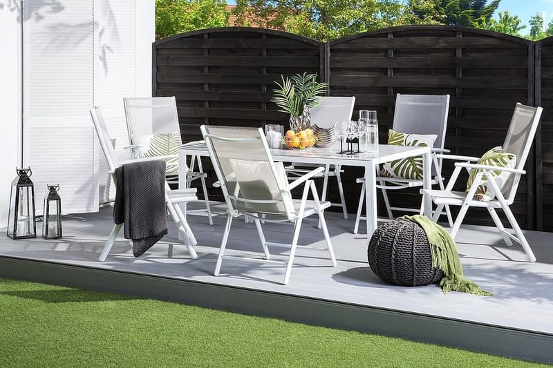 Puutarhatuoli Catania 44 cm 6 kpl - Puutarhakalusteet - Puutarhatuoli - Ulkotilan ruokatuoli