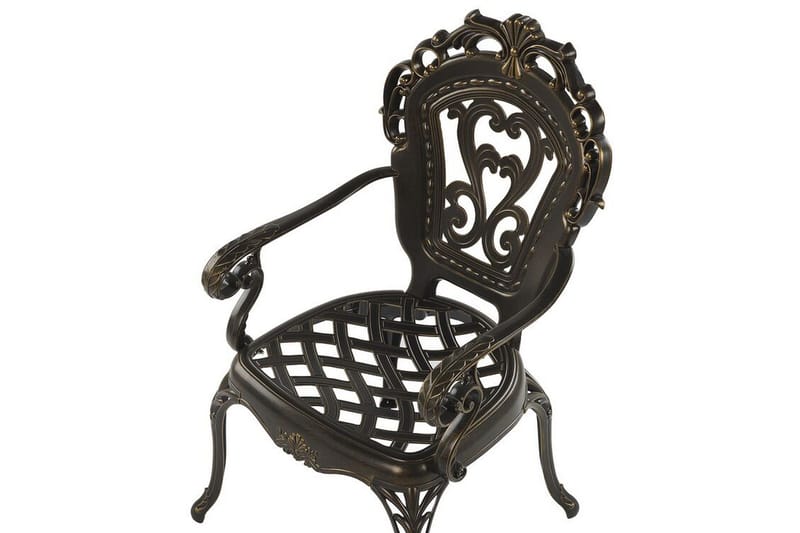 Puutarhatuoli Confrides 2-pak - Ruskea - Puutarhakalusteet - Puutarhatuoli - Ulkotilan ruokatuoli