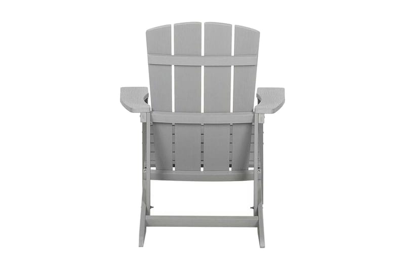 Puutarhatuoli rahilla Vaaleanharmaa Adirondack - Harmaa - Puutarhakalusteet - Puutarhatuoli - Aurinkotuoli - Kansituoli