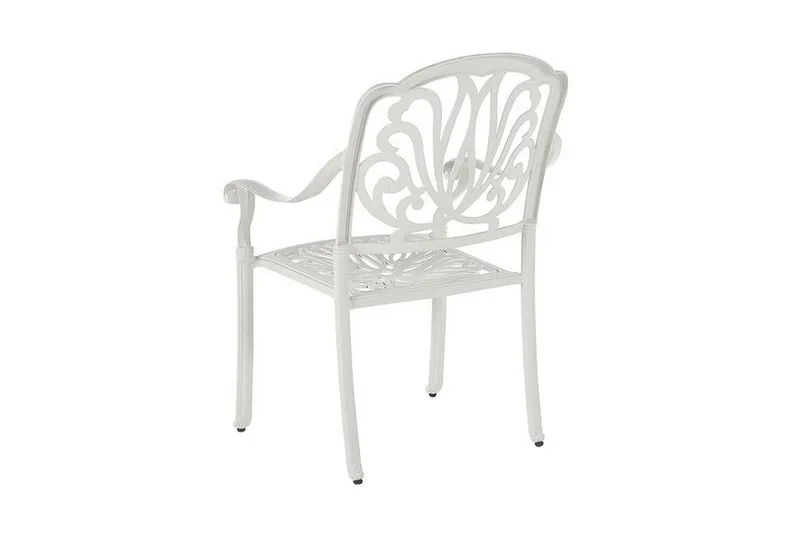 Puutarhatuolit 4 kpl Valkoinen ANCONA - Valkoinen - Puutarhakalusteet - Puutarhatuoli - Ulkotilan ruokatuoli