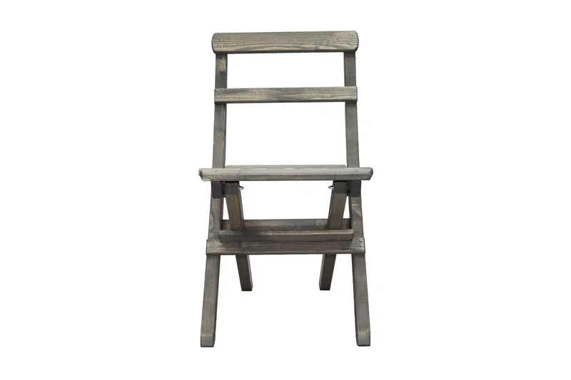 Ruokatuoli Larios - Harmaa - Puutarhakalusteet - Puutarhatuoli - Ulkotilan ruokatuoli