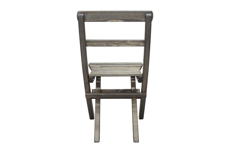 Ruokatuoli Larios - Harmaa - Puutarhakalusteet - Puutarhatuoli - Ulkotilan ruokatuoli