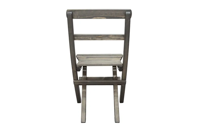 Ruokatuoli Larios - Harmaa - Puutarhakalusteet - Puutarhatuoli - Ulkotilan ruokatuoli