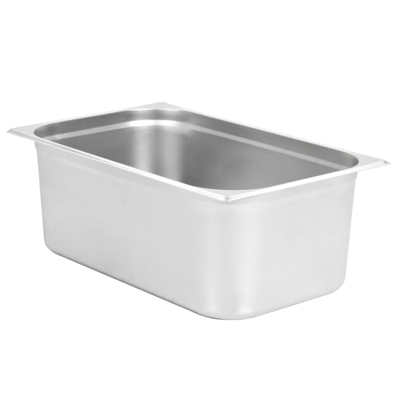 Ruokavuoat 2 kpl GN 1/1 200mm ruostumaton teräs - Hopea - Puutarhakalusteet - Puutarhatuoli - Ulkotilan ruokatuoli